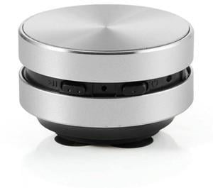 For Portable Compatible Bone Conduction Speaker Stereo Sound Speaker(Silver)