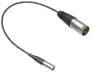 For 3 Pin Male to 3 Pin Male XLR Mini Plug Audio Cable XLR Male to Mini XLR Male Audio Cable Connector Microphone Cable