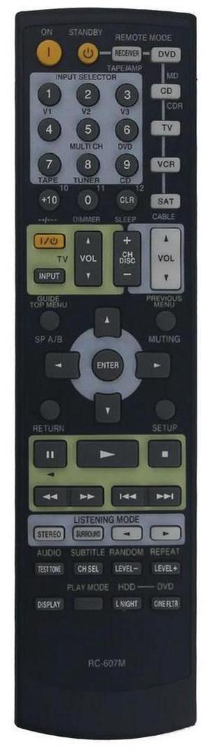 For Remote Control Replacement RC-607M for Receiver TX-NR708 TX-SR503 H A1