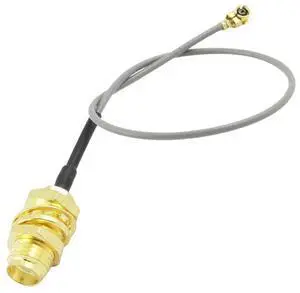 For SODIAL(R) U.FL IPX to SMA Female Pigtail Cable 1.13mm for Wifi Network