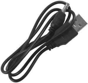 For USB to 3.5mm Barrel Jack 5V DC Power Cable