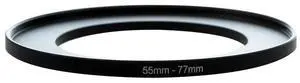For Metal 55mm-77mm Step Up Filter Ring Adapter 55-77