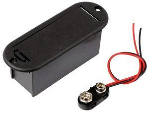 For 9V Holder Case for Active Guitar Bass Pickup