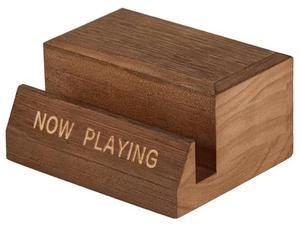 For Wooden Vinyl Record Holder Display Stand - Tabletop Now Playing Album Cover Holder- Single CD Stand LP Display Shelf