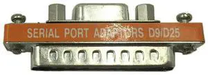 For DB9 Female to DB25 Male Mini Serial Port Cable Adapter Gender Changer