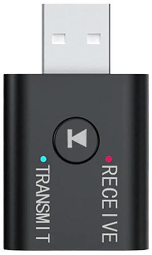 For Portable 5.0 Receiver 3.5mm AUX USB Mini 2 in 1 Wireless Stereo USB Audio Adapter