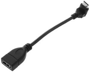 For Mini Male to Female 90 de Converter Connector Adapter Cable 1080P
