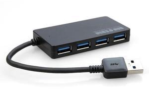 For USB 3.0 Hub 4 Port High Speed Slim Compact Expansion Splitter