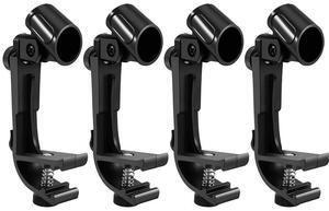 For 4 Pcs Microphone Clip Drum Clip Shockproof Microphone Clip Microphone Stand Shockproof Musical Instrument Accessories