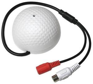 For Audio ing MIC Sound Pickup Microphone for CCTV Surveillance Security IP Built in Preamp Wired Voice