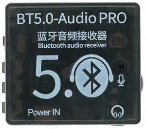 For BT5.0 PRO Audio Module with Case Audio Decoder Board with Mic Lossless Car Audio Amplifier DIY Audio Receiver