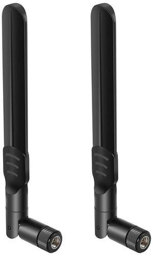 For 4G LTE Antenna 8DBi SMA Plug Antenna (2 Pieces) Compatible 4G LTE Router Gateway Home Telephone Hotspot Modem Router