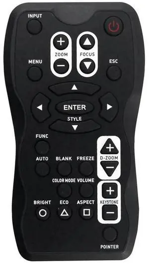 For Replace YT-100 Projector Remote Control for XJ-A130, XJ-A135, XJ-A140, XJ-A145, XJ-A150, XJ-A155, XJ-A230, XJ-A235
