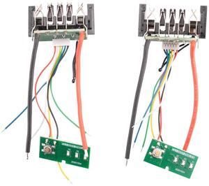 For 2Pcs DCB200 PCB Charging Protection Circuit Board for 18V 20V DCB201 DCB203 DCB204