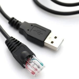For USB To RJ50 Console Cable AP9827 for APC Smart 940-0127B 940-127C 940-0127E with Molded Strain Relief Boot,1.8M