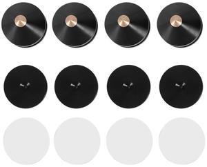 For 1 Sets Speaker Loudspeaker Spikes Stand Feets Audio Speaker Repair Parts Turntable DIY Speaker Stand Shock Pin Nails and Pads