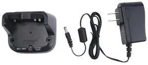 For BC-193 Fast Dock Charger for BP-265 BP263 IC-V80 V80E T70A T70E US Plug