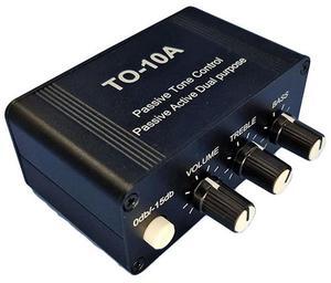 For NE5532 Dual OP Amp Front Audio Amplifier, Stereo Tube Preamp Treble Mid Bass Tone Control Dual-Purpose Attenuated Volume