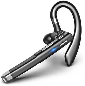 For Wireless Headset Hands Free Single Ear Headphone Noise Cancelling Microphone for Office/Driving A