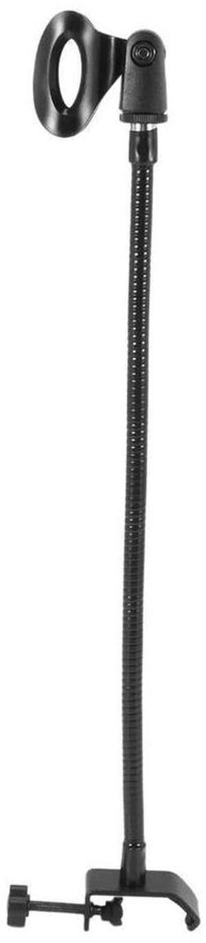 For Flexible Gooseneck Microphone Stand with Desk Clamp for Broadcasting Studio, Live Broadcast Equipment, Stations