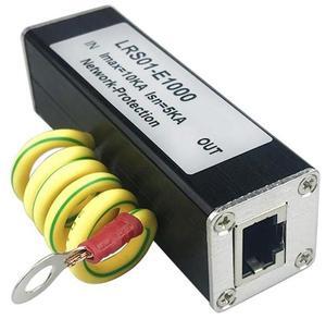 For POE 1000M Network Protector POE 1000M Surge Protector RJ45 Gigabit Ethernet Protection Device Arrester