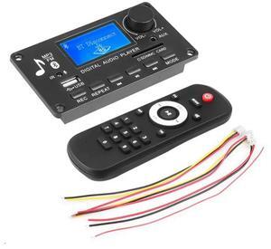 For DC 12V Decoder Board Amplifier Car Receiver Player V5.0 USB SD Module AUX Recording