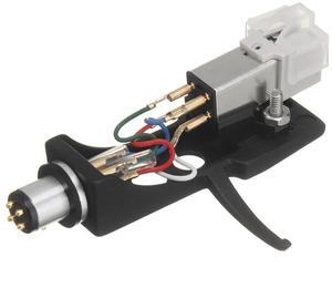 For Cartridge Stylus with Turntable Headshell 4 Pin Contacts for Phonograph Turntable Gramophone LP Vinyl Needle