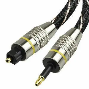 For Digital Sound to Mini Cable 3.5mm SPDIF Optical Cable 5M