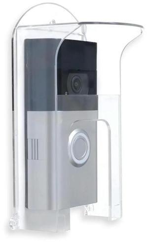 For Transparent Plastic Doorbell Rain Cover Suitable for Ring Models Doorbell Waterproof Protector Shield Video Doorbells