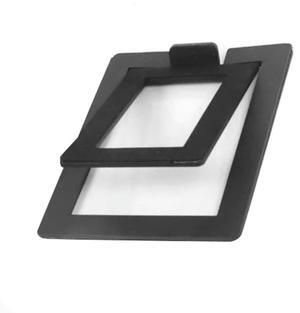 For Desktop Speaker Stand Metal Audio Bracket Tabletop Holder for Kanto'S YU4 Active Speaker & Similar Size Speaker, Black