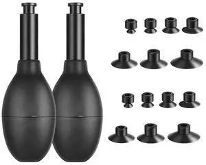 For Lens Sucker Kit Vacuum Suction Pen Silica Gel With 7 Interchangeable Suction C Tool For Lens Repair And Clean