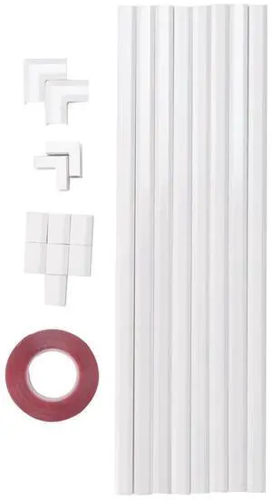 For Cord Channel Cable Concealer - CMC-03 Cord Cover Wall Cable Management System - 125 Inch Cable Hider Raceway Kit