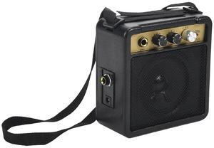 For Mini Guitar Amplifier Amp Speaker 5W with 6.35mm Input 1/4 Inch Headphone Output Supports Volume Tone Adjustment