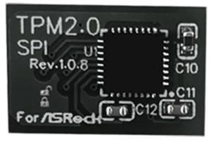 For TPM 2.0 Encryption Security Module Remote Card 14 Pin SPI TPM2.0 Security Module for Motherboard