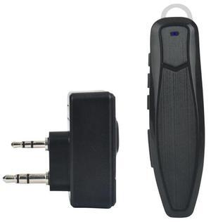 For Walkie Talkie Wireless PTT Headset Earpiece Hands-Free K Plug for Microphone Headset Adapter
