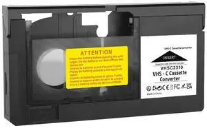 For VHS-C Cassette Converter For RCA for VHS to VHSC SVHS-C Cassette Adapter Not for 8mm/MiniDV/Hi8