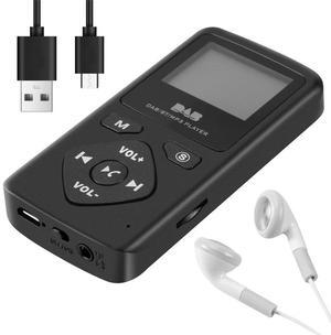 For DAB/DAB Digital 4.0 Personal Pocket Mini Portable Earphone Micro-USB for Home