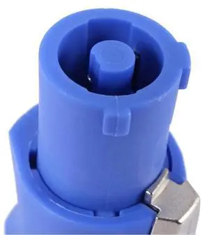 For 20PCS NAC3FCA NAC3FCB Speakon Plug 3 Pin Male Connector 20A 250V AC Power Plug Connector Blue and Grey White