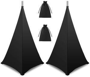 For Speaker Stand Cover-Dj Speaker Covers Compatible with Most Adjustable Tr Speaker Stand, Speaker Stand Scrim Cover