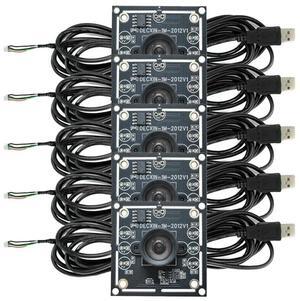 For 5PCS 100 De Module 1MP OV9732 1280X720 USB Free Driver Manual Focus, With 2 Meter Cable For Winxp/7/8/10