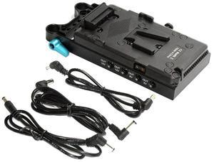 For V Mount V-Lock Plate Adapter for V Mount Mounting for Video Light, Audio Recorder