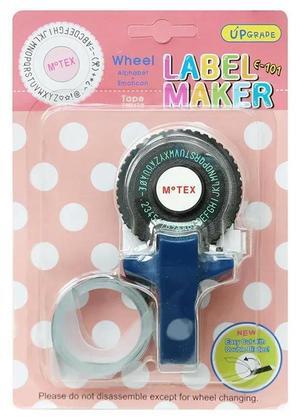 FOR For label printer DIY hand decorative tape manual typerite label adhesive tagging scrapbo ng marker embosser Red