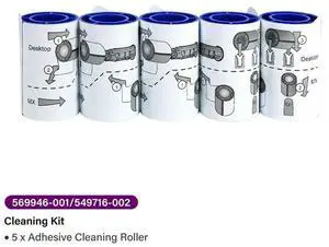 FOR 5pcs Sticky Wheel Cleaning Kit PN: 569946-001 549716-002 For Datacard CP80 CD800 CP40 Card Printers