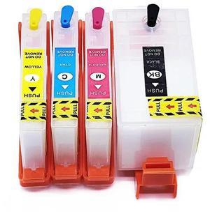 FOR 902 902XL Refill Ink Cartridge for 6954 6960 6962 6968 6975 6978 Printer with Permanent Chip