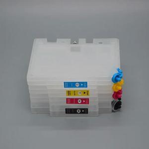 FOR 4PC/Set Refillable Ink Cartridge for SG500 SG1000 Printer with Chip