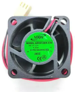FOR AD0412DX-C50 DC12V 0.05A 40x40x20MM 2Lines Mute Cooling Fan