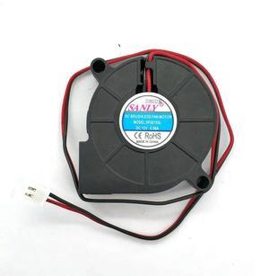 FOR SF5015SL for Mute Cooling Fan DC12V 0.06A DC24V 2Lines length 36cm