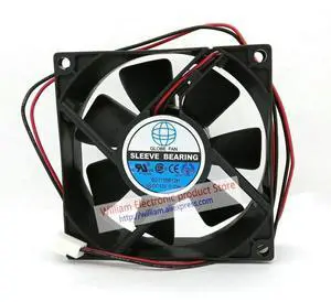 FOR S01138812H DC12V 0.23A S01138812M 80x80x25MM Computer cooling fan
