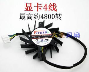 FOR for FD6010U12D DC 12V 0.3A Graphics Card Cooling Fan Diameter 45MM Pitch 26x26MM