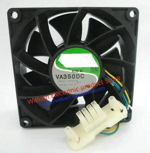 FOR VA350DC V35453-35 DC12V 0.55A 92*92*38MM 9cm Computer Server Cooling fan